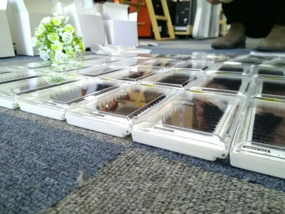 

Individual Eyelash Extension High Quality Natural False Mink Volume Eyelash Extension hand made free shipping