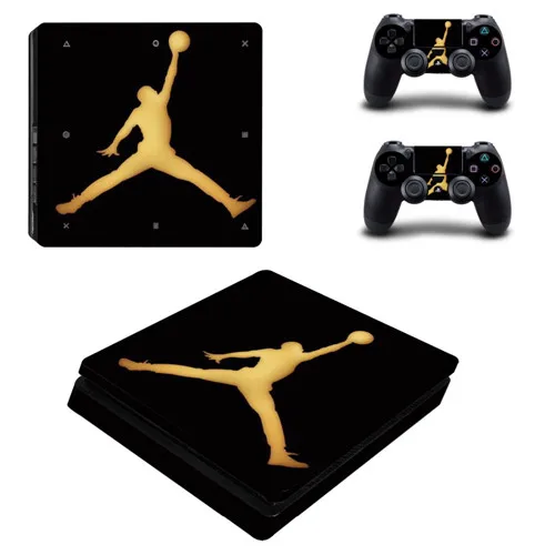 4 Тонкая наклейка для PS4 для консоли sony playstation 4 и 2 контроллера PS4 тонкая виниловая наклейка - Цвет: 4