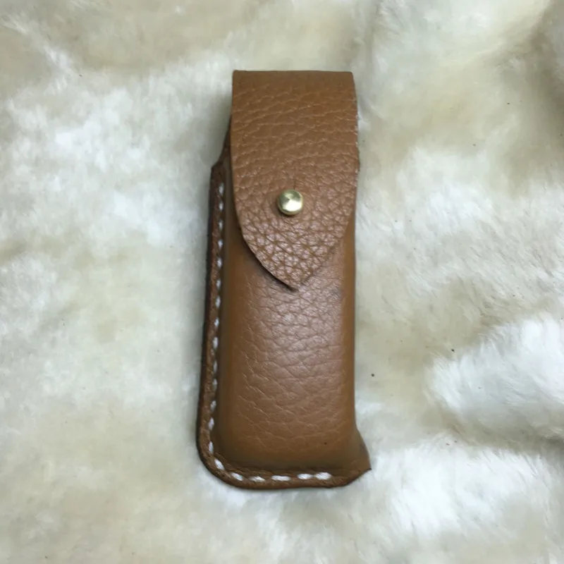 Скальп кожаный чехол из натуральной кожи Ножи набор складной кожаные ножны EDC