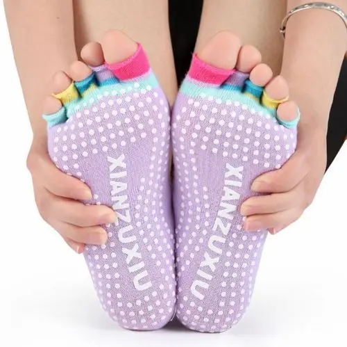 Женские нескользящие носки для занятий йогой пилатеса| |