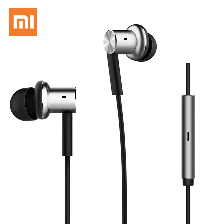 В наличии Original Xiaomi Hybrid наушники-вкладыши стерео наушники с микрофоном серебро