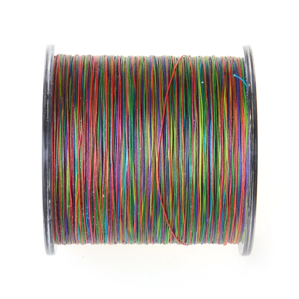 8 нитей 500 м PE рыболовная леска брендовая многоцветная плетеная pesca прочная