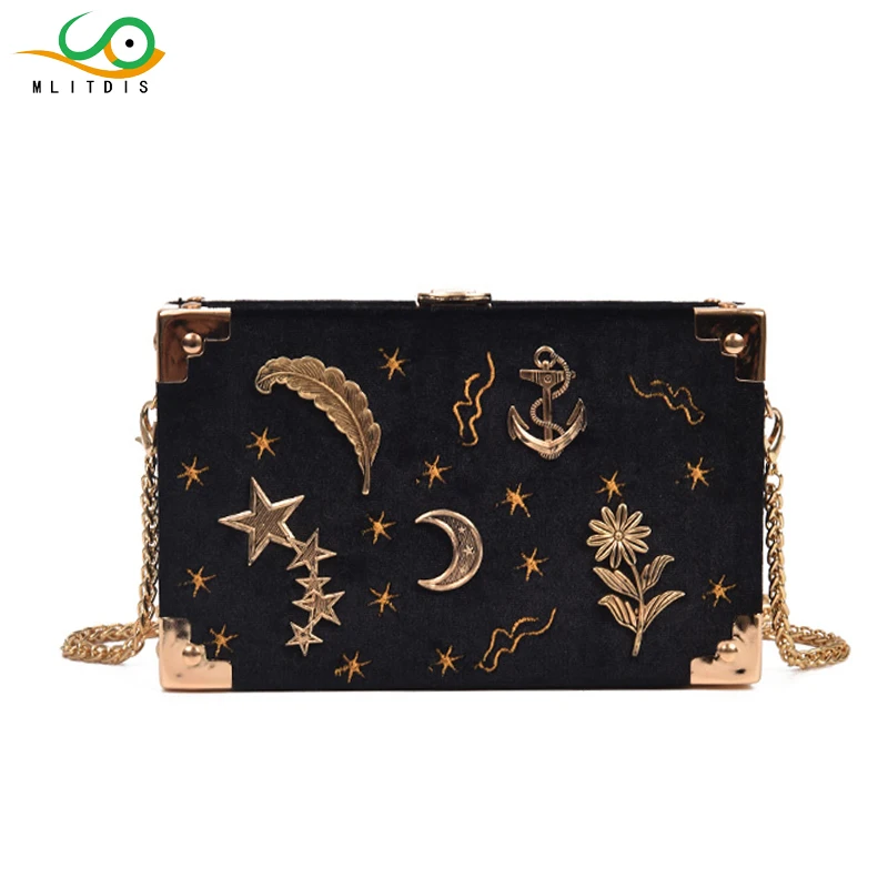 MLITDIS женские сумки через плечо вечерние клатчи женская сумка с цветами для