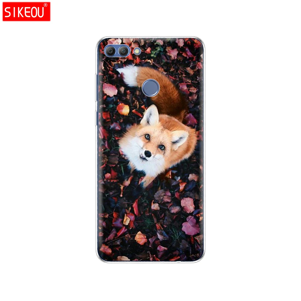 Чехол для телефона huawei Y9 2018 мягкий силиконовый чехол-накладка из ТПУ 360