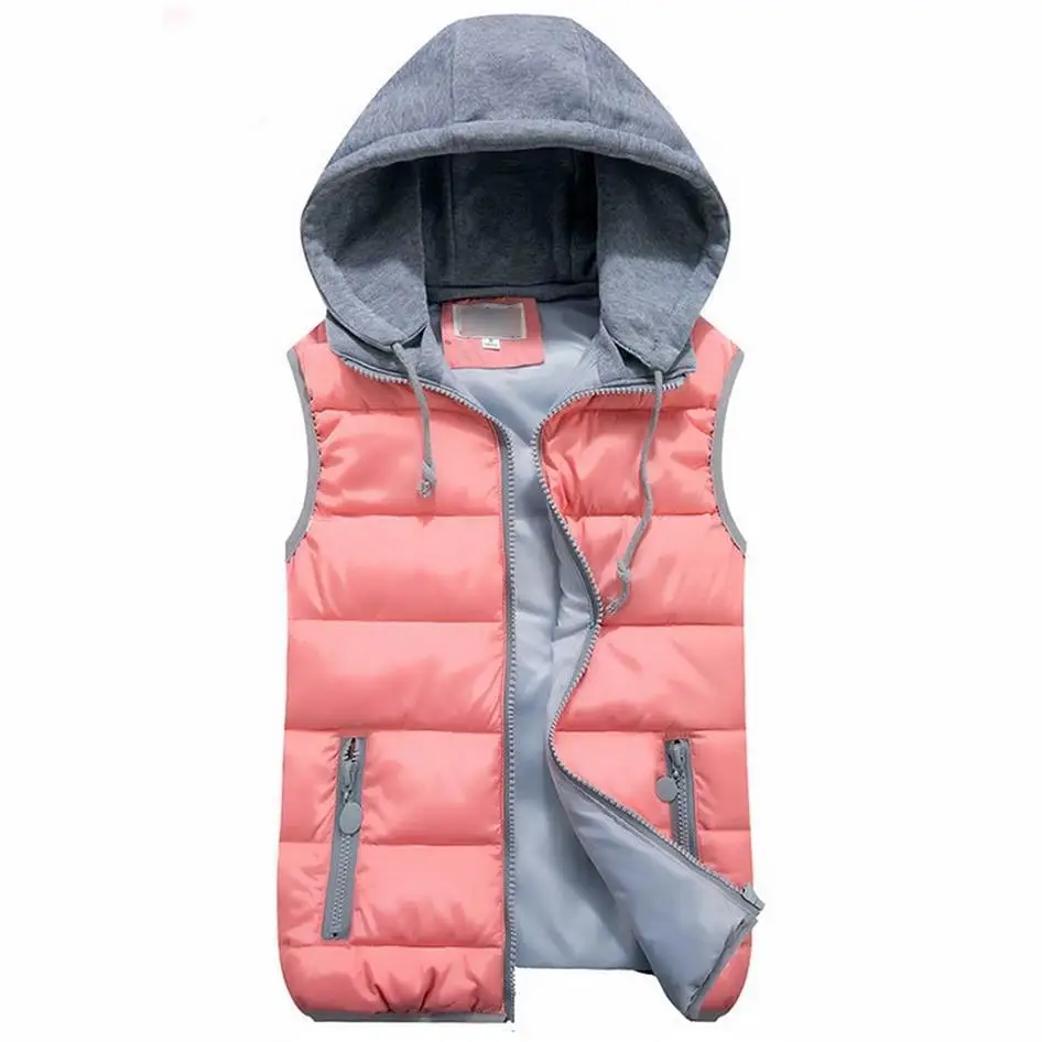 Плюс размер L/3XL сексуальные камуфляжные жилеты для пары с капюшоном и лоскутным