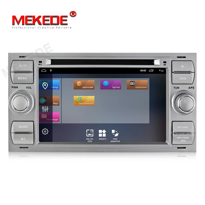 Android 9 2 + 3 2G автомобильный мультимедийный плеер gps Авторадио Din для Ford/Mondeo/Focus/Transit/C