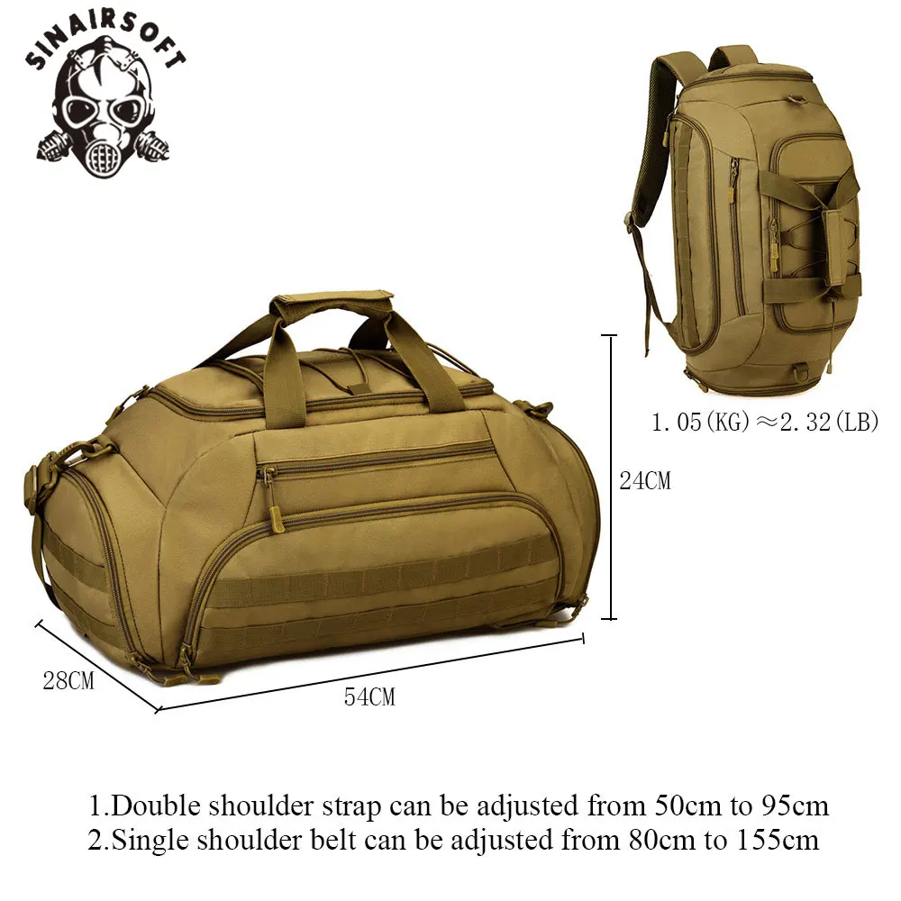 Водонепроницаемый нейлоновый тактический рюкзак для ноутбука 14 дюймов 35 л |