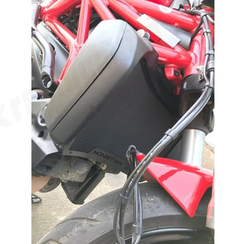 Алюминий решетка радиатора чехол для Ducati Monster 821 2014 2015 2016 2017 2018 Монстр 1200/S |