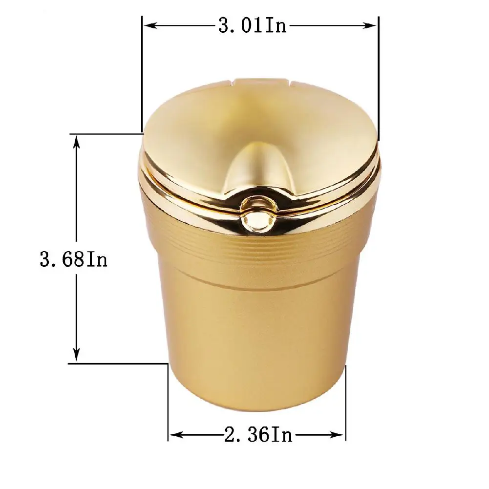 TPFOCUS автомобильная пепельница с крышкой шикарный бездымный самогасящий