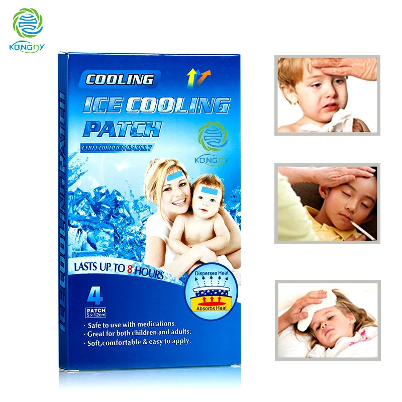 Уход за здоровьем KONGDY Baby Safe гидрогель Охлаждающий пластырь для