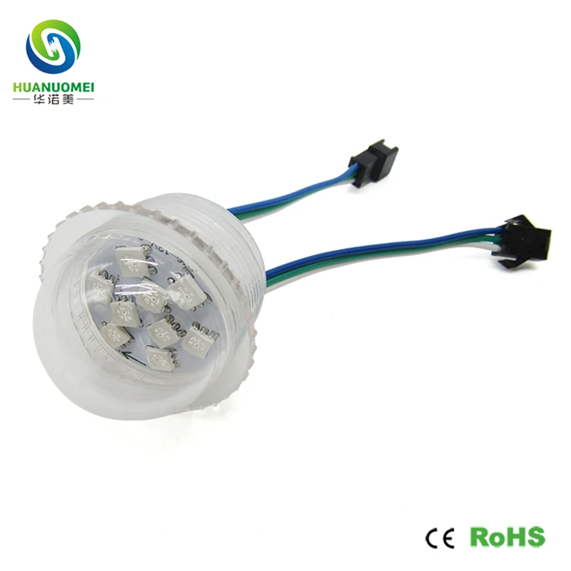 35mm 9LEDs UCS1903 Pixel RGB LED Module Light Digital 5050 SMD Bulb DIY Addressable Solar Source Lamp Advertising Lightbox 12V | Освещение