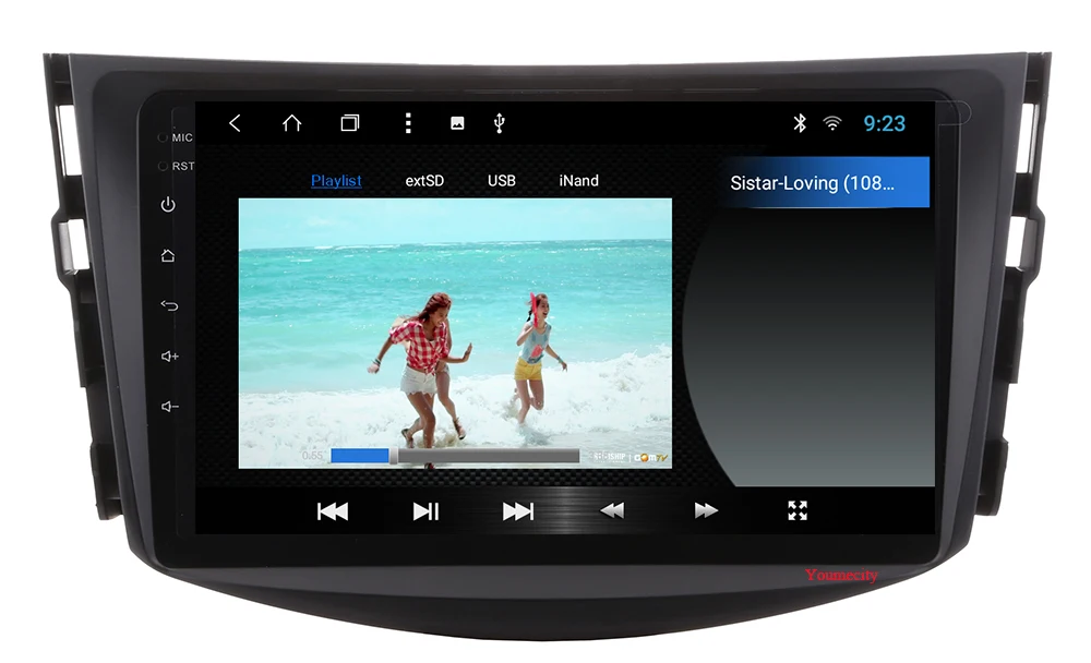 Автомобильный DVD для Toyota Old RAV4 Аудио Видео Стерео gps Радио RDS Wifi 2006-2012 1024*600 HD экран 2Din Android 9,0 Carplay TPMS