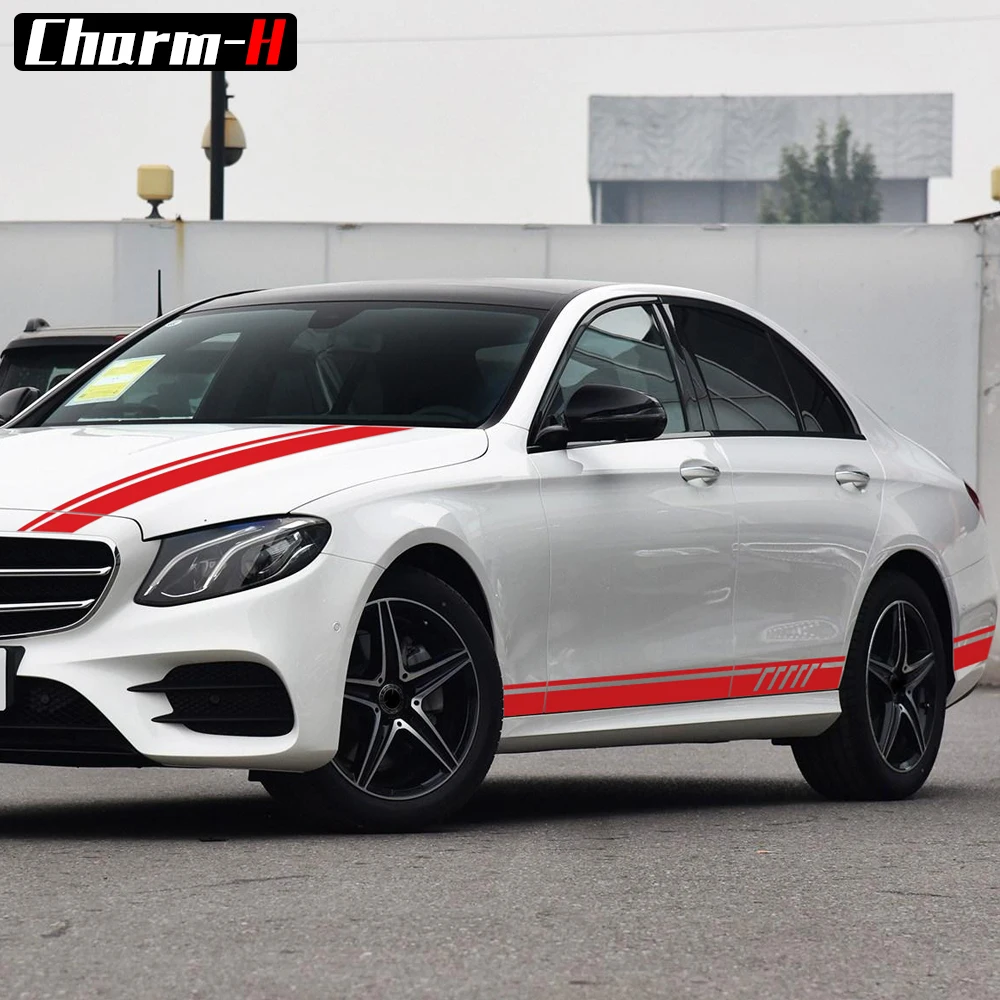 Виниловая наклейка для Mercedes Benz E Class W212 W213 E200 E250 E300 E63 AMG|Наклейки на автомобиль| |