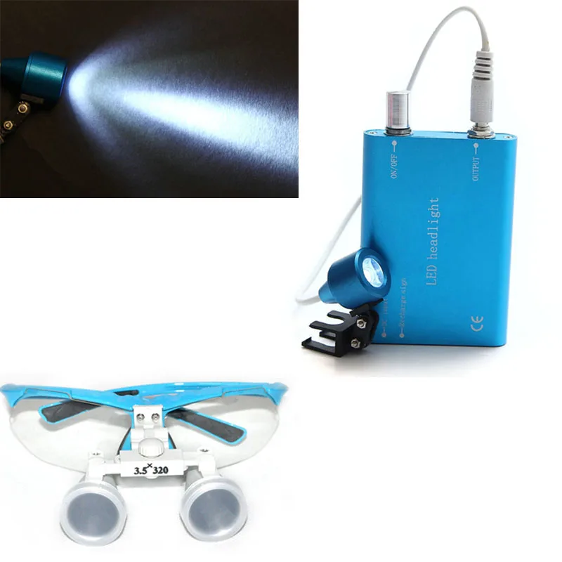 Новый стиль 3.5X 320 мм хирургические стоматологические лупы бинокуляр с