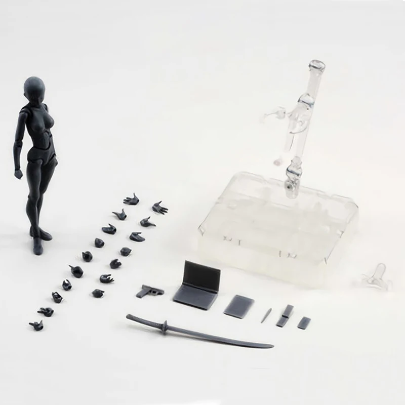 Аниме Archetype He She Ferrite Figma подвижные тела Feminino Kun Body Chan ПВХ фигурка модель игрушки