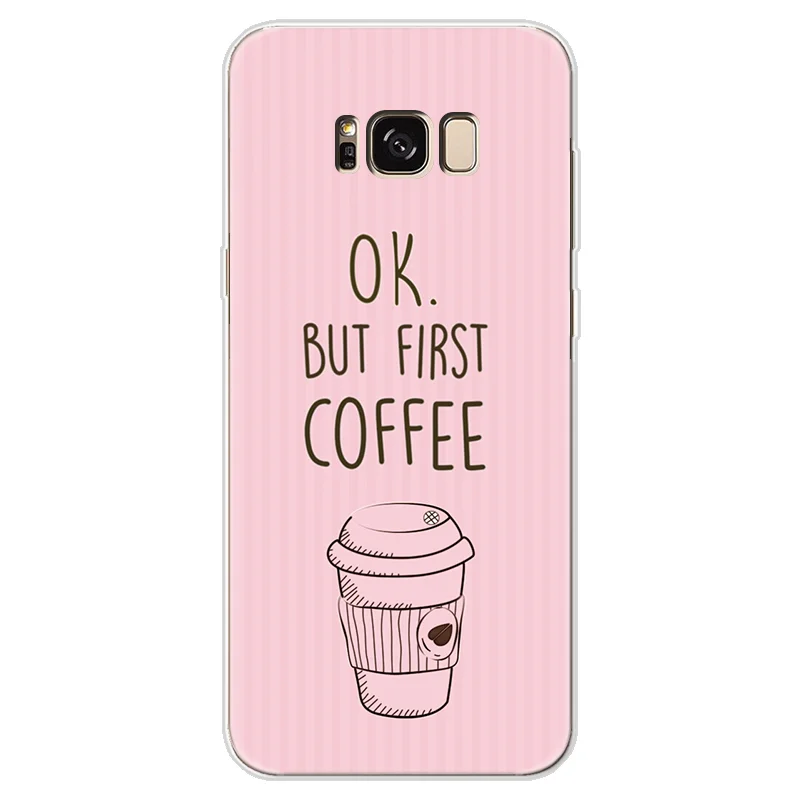 TPU крышка с короной для samsung Galaxy S7 край S8 S9 плюс J3 J5 J7 A3 A5 J4 J6 A6 A7 A8 Note 8 9 ананас чехол Coque