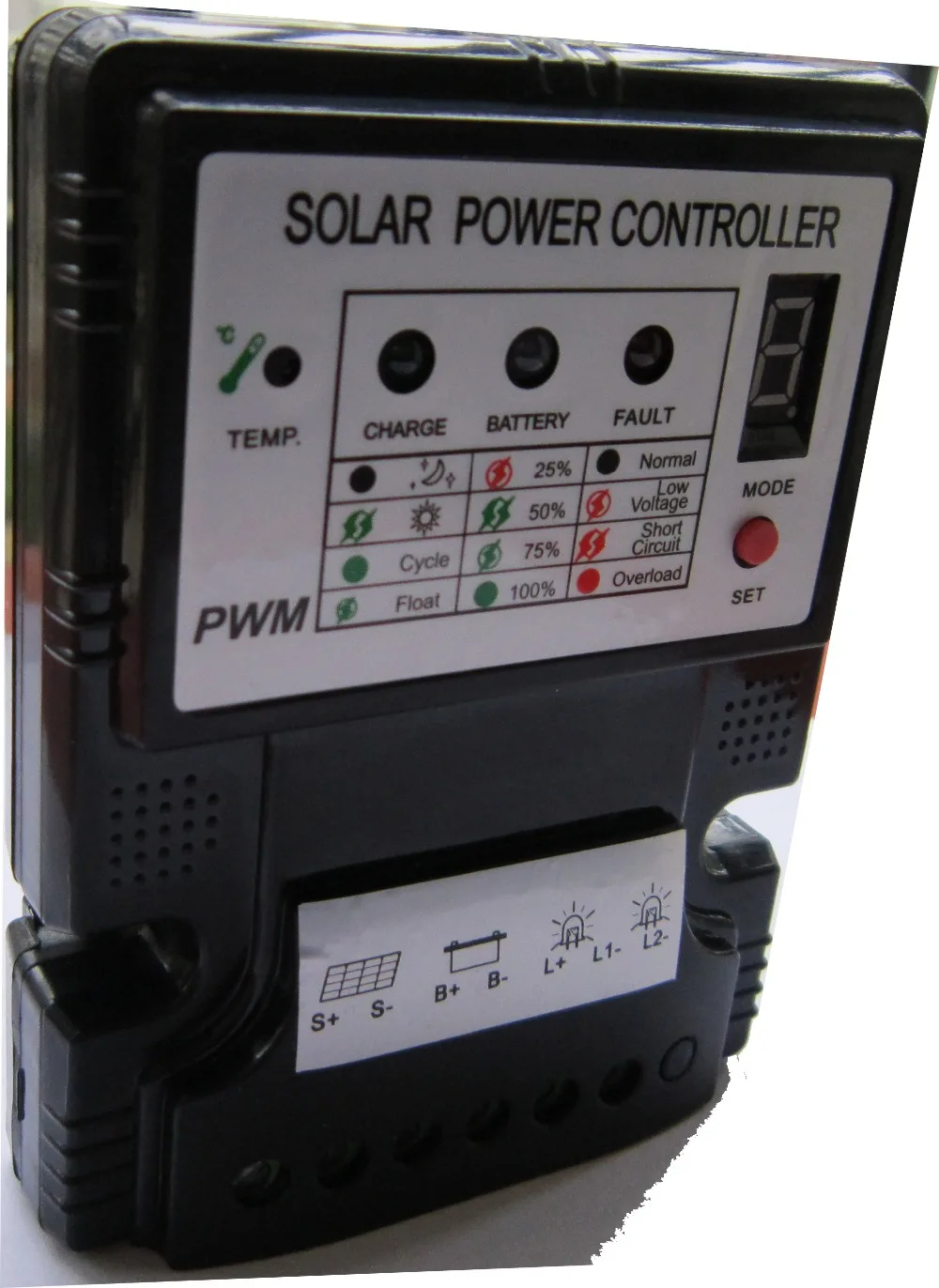 12 V/24 V, 5A, 10A PWM Контроллер заряда, высококачественный Солнечный контроллер, система на солнечной батарее для дома