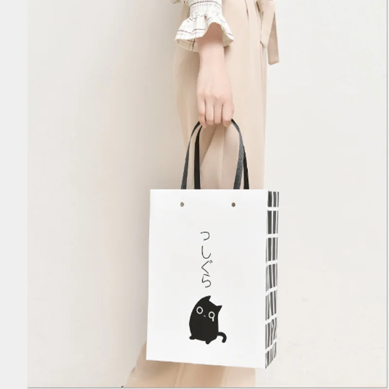 Горячая Распродажа высококачественные сумки для покупок с милым рисунком