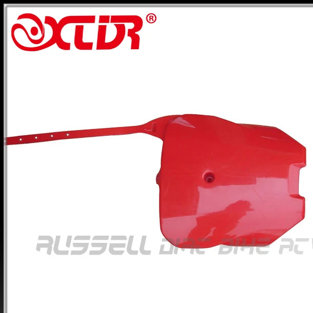 Спереди Пластик номерной знак Fender Крышка обтекателя Для HONDA CRF100 CRF80 CRF70 XR100 XR80 XR70 Стиль Грязь велосипед ямы