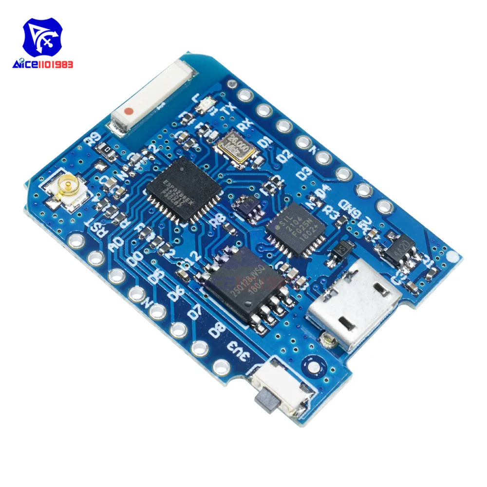 2,4G 3dBi антенна IPX ESP8266 серийный NodeMcu ESP8266 ESP-8266EX CP2104 wifi модуль для WeMos D1 Mini Pro Arduino