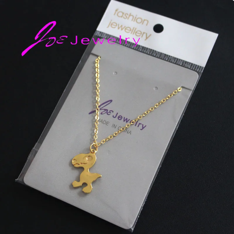 Personalized Jurassic Park Dinosaur gold silver Pendant Necklaces Skyrim Elder Scrolls Dragon Pendants fashion Jewelry wholesale | Украшения