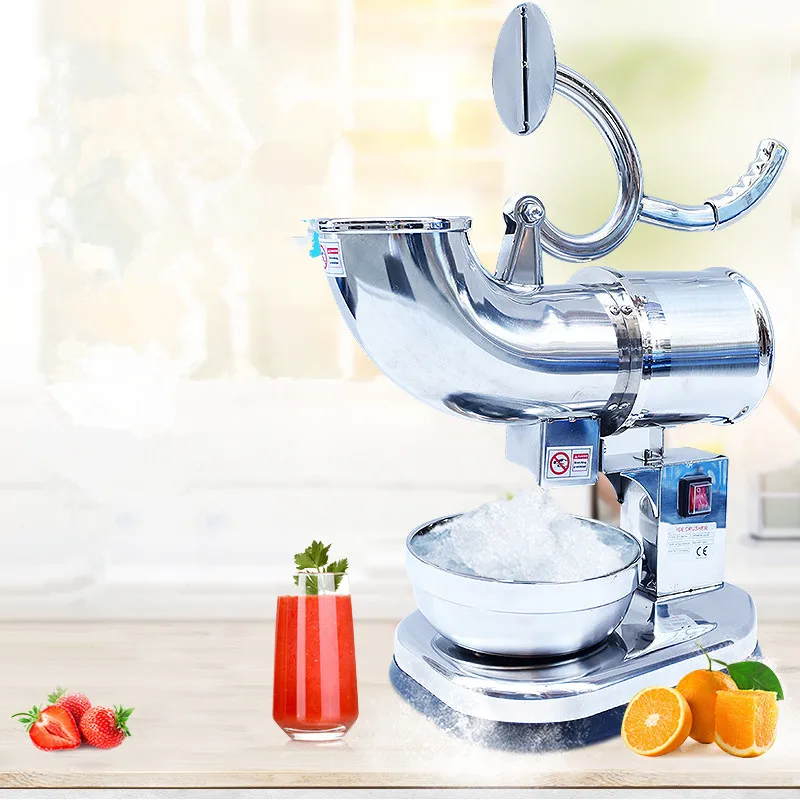 

NEW Ice Crusher Planer Commercial Household Kitchen Tools Stainless Steel 200W