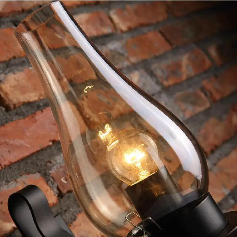 Винтажные железные настенные светильники американский бар персонализированные