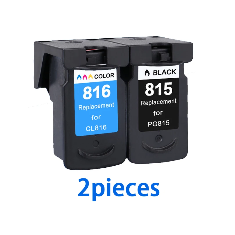 2 шт. для canon PG 815 CL 816 чернильный картридж MX348 MX358 MX368 MX418 MX428 принтеры s PG815 CL816 |