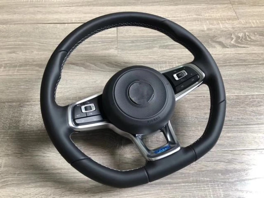 Рулевое колесо из углеродного волокна для Golf 7 Rline Golf R MK7 Passat Polo Scirocco- Замена углеродных автозапчастей