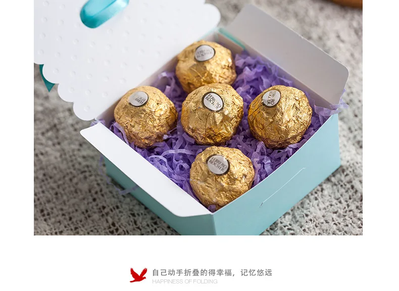 

20pcs/lot Cute Baby Shower Favor Boxes Baby Shower Gift Bags Candy Boxes