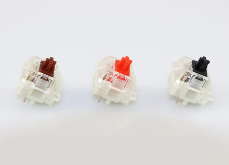 Крутой Джаз Gateron mx бесшумный переключатель 5 pin прозрачный чехол красный коричневый черный переключатели для механической клавиатуры cherry mx совместимый