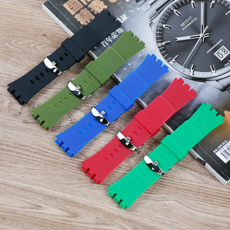 Ремешок силиконовый для мужских и женских часов|Ремешки часов| |