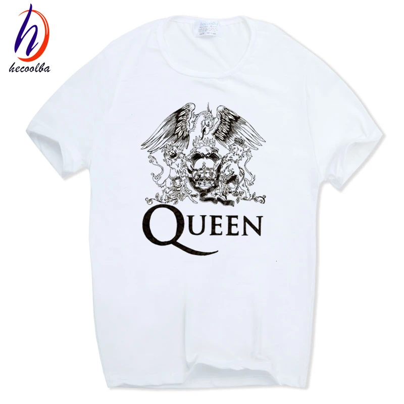 Футболка с круглым вырезом коротким рукавом и принтом HCP627|t shirt|queen t shirtfreddy mercury