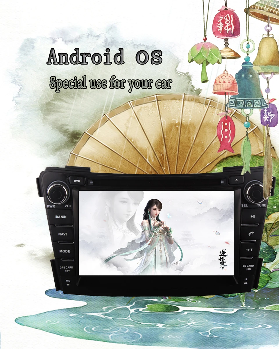 Android 9,0, четыре ядра, 4 Гб ОЗУ, 64 Гб ПЗУ, подходит для hyundai i40, 2011, 2012, 2013,,, автомобильный dvd-плеер, навигация, gps, радио, головное устройство, ПК