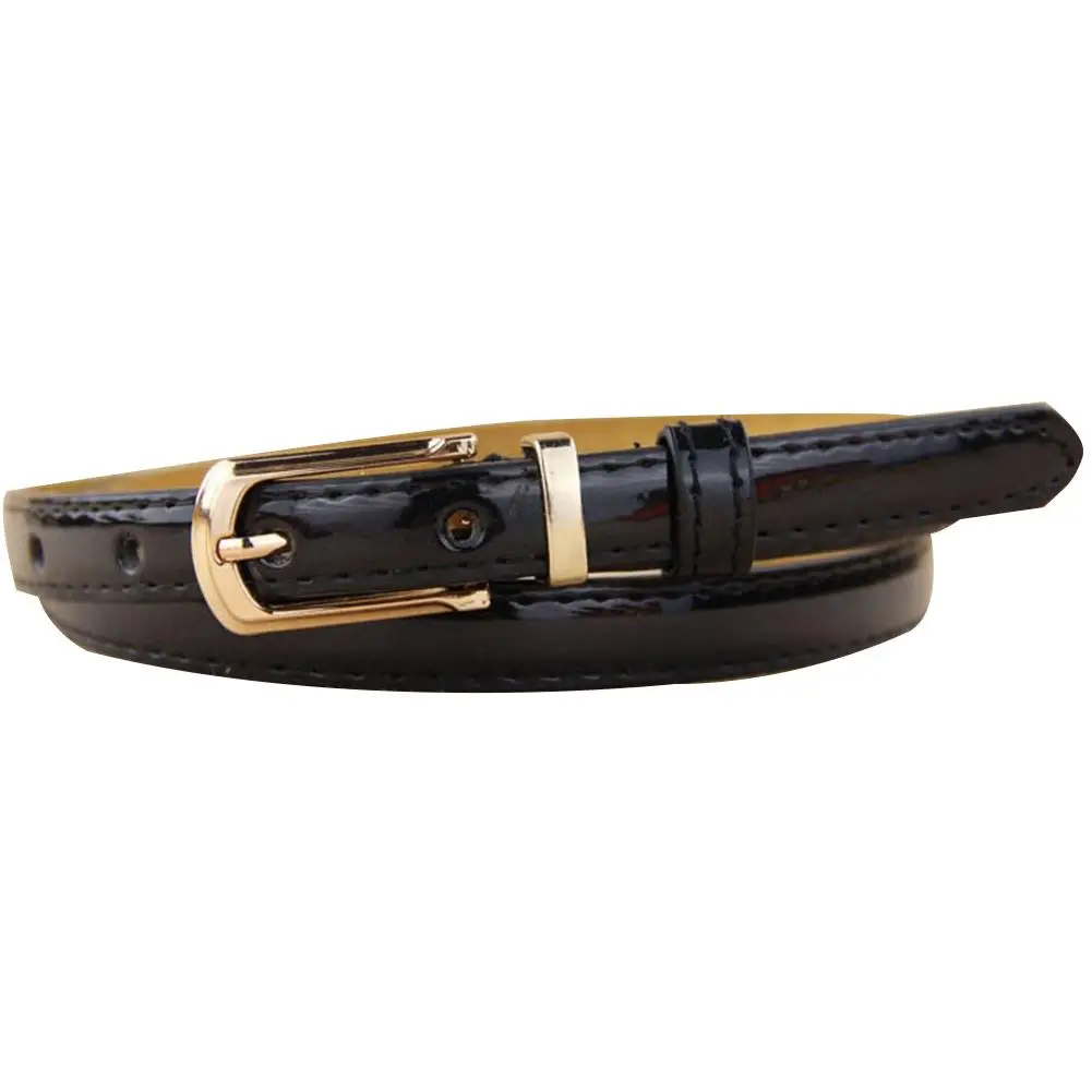 Корейский вариант новой кожи тонкий конфетных цветов ремень Двухслойный Кожаный