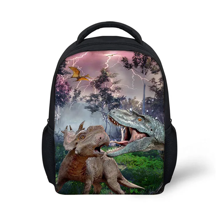 FORUDESIGNS/3 шт./компл. динозавр детские школьные ранцы для мальчиков для детского сада, Дошкольные Рюкзаки для малышей Детские маленькие 12 дюймов Mochila - Цвет: CC3931F