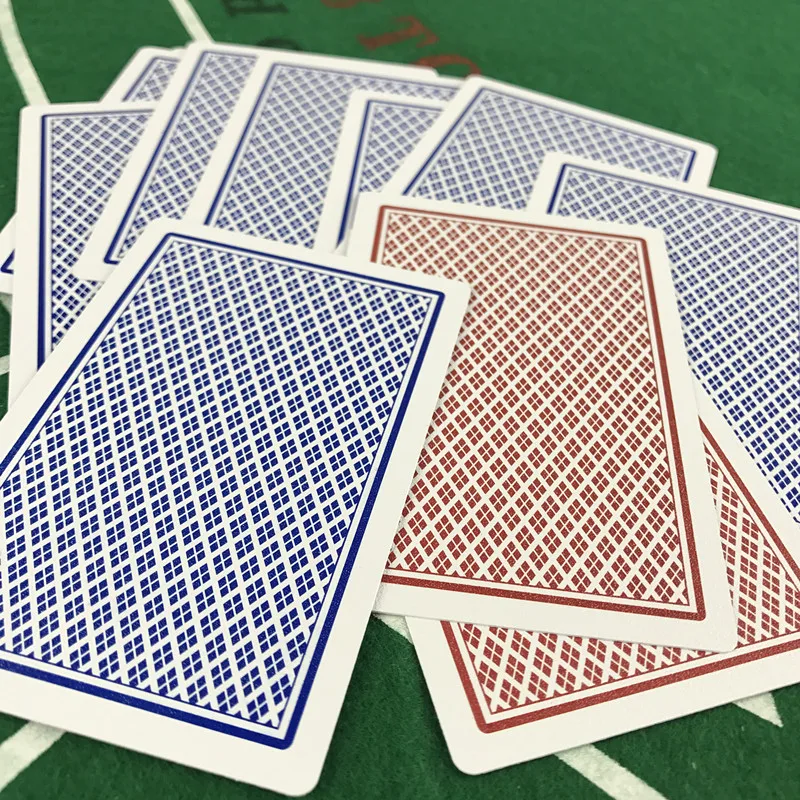 Easytoday 10 шт./компл. карты для покера из ПВХ баккара Техасский Холдем пластиковые