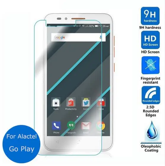 2.5D Закаленное стекло для Alcatel One Touch Go Play Защитная пленка экрана 7048X4G LTE Verre Guard 9 H