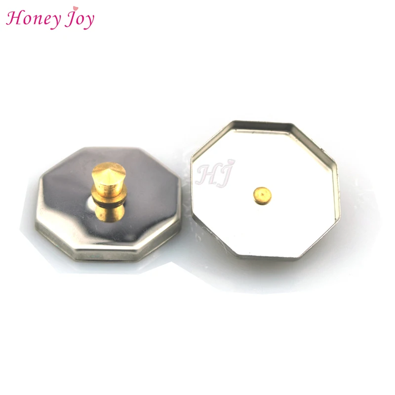 Металлическая восьмиугольная Крышка для антиvolatization акрилового жидкого порошка