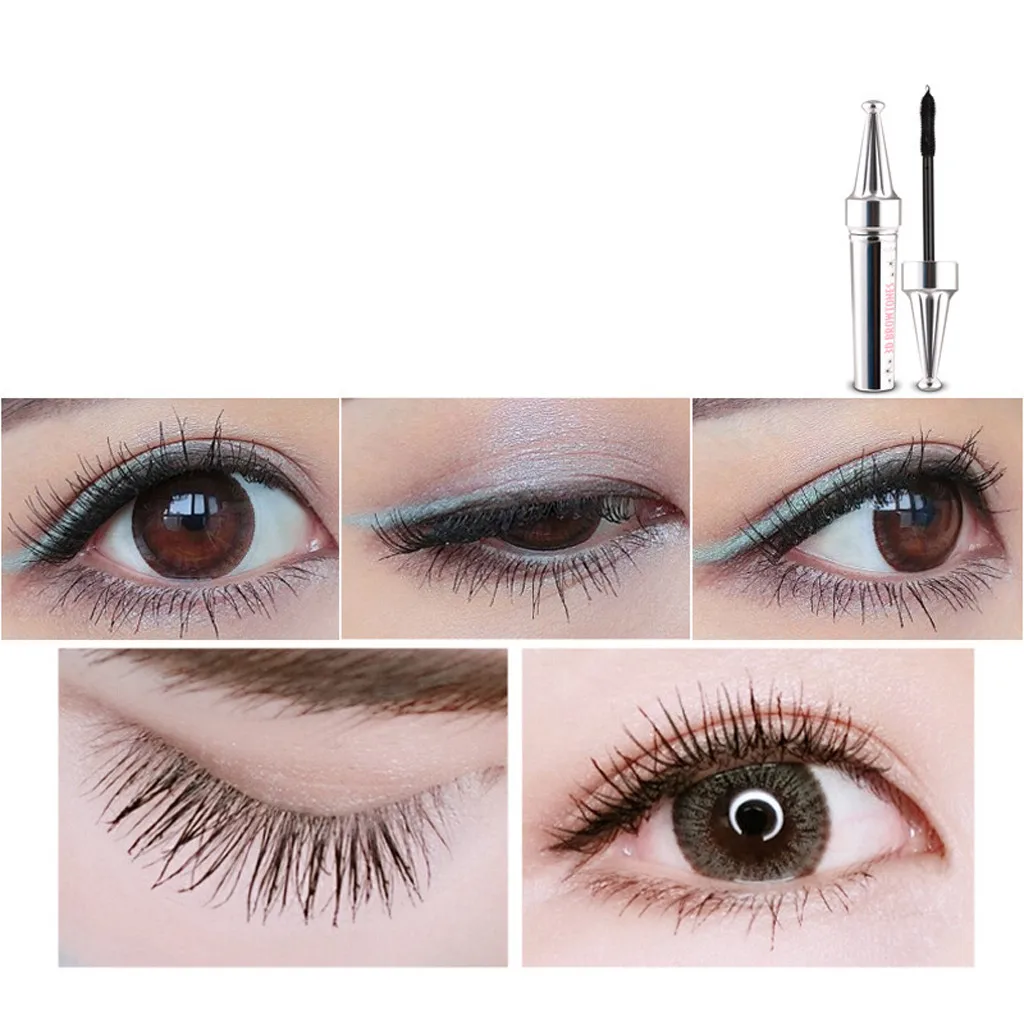 New Black Mascara Thick Curling Waterproof Mascara Long Thick Curling Eyelashes Long Lasting Eyelash Extension