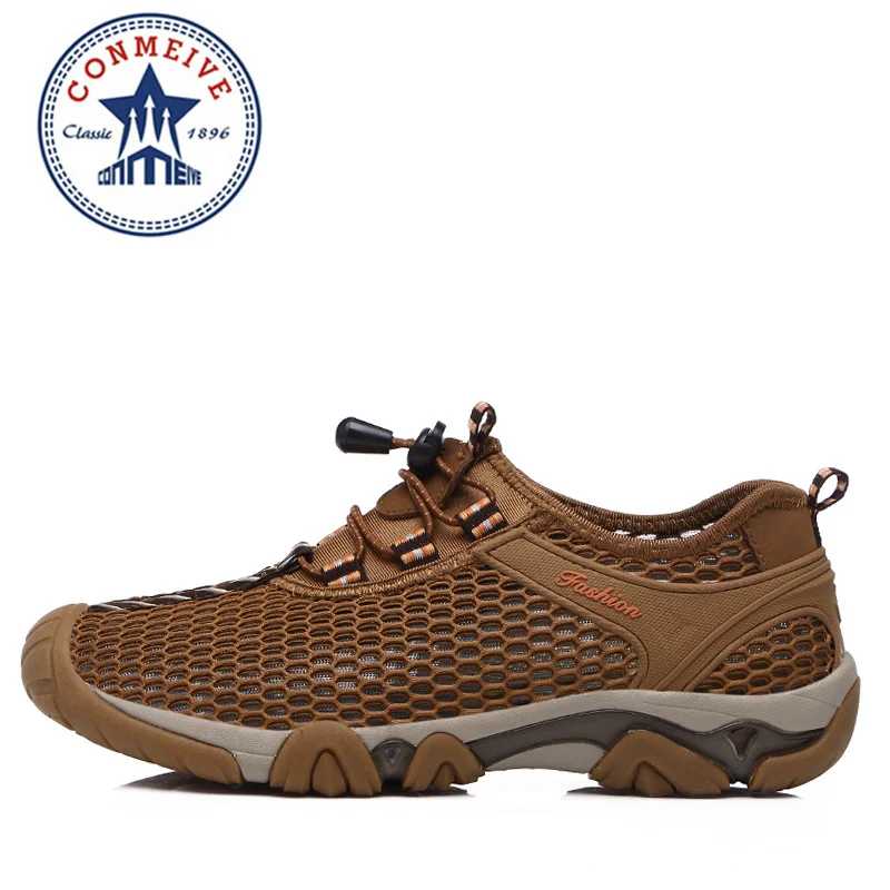 Мужская обувь с эластичной лентой дышащая для улицы лето 2016|sandal charm|sandal running