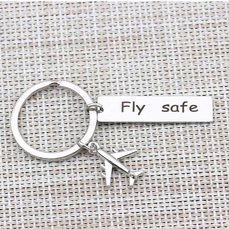 Брелок для ключей Fly Safe ювелирное украшение в виде брелока влюбленных мужа