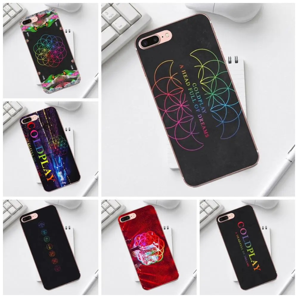 Мягкий Quinn телефон для Galaxy Alpha Core Prime Note 4 5 8 S3 S4 S5 S6 S7 S8 S9 mini edge Plus Coldplay голова полная