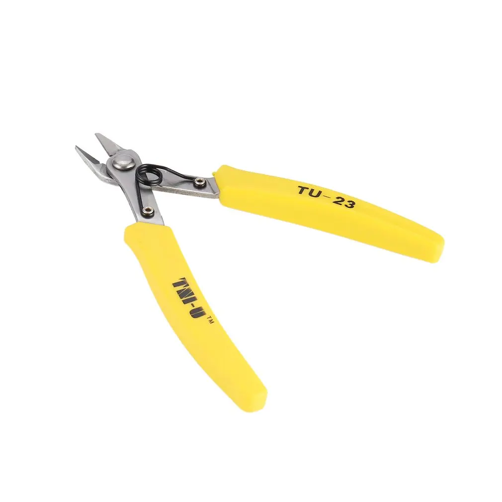 TNI-U TU23 Diagonal Plier Cutter Cutting Copper Cable Wire Repair Clamp DIY Electronic Mini Hand Tool Shear Snip Nipper | Инструменты