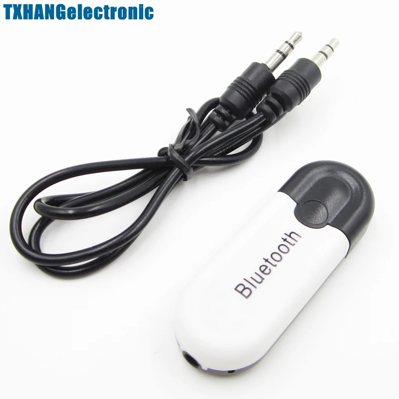 Bluetooth 4 0 музыкальный аудио стерео приемник 3 5 мм A2DP адаптер ключ В USB беспроводной