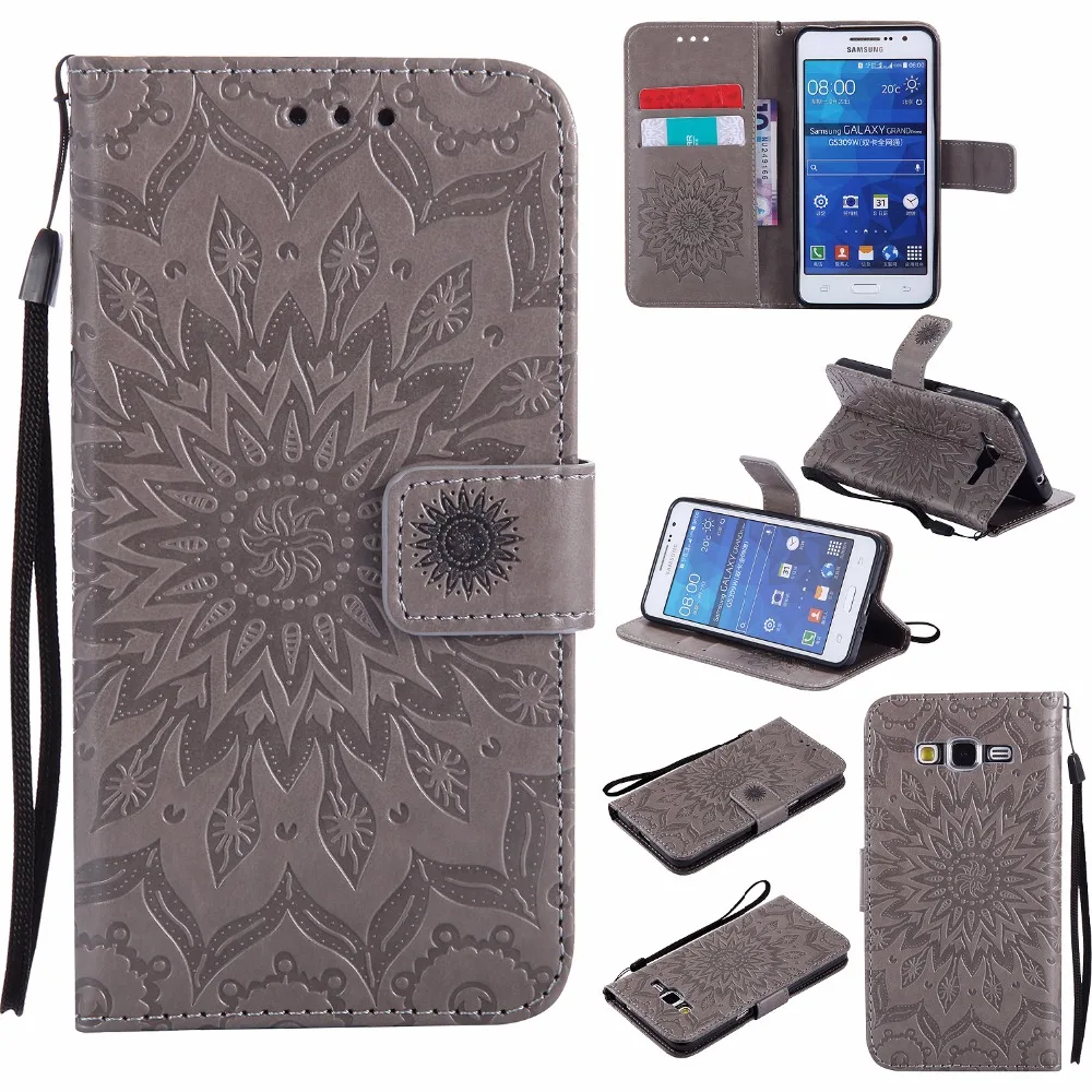 Роскошный чехол для Samsung Galaxy Grand Prime G530 G530H G531 G531H G531F SM-G531F Чехол-бумажник с
