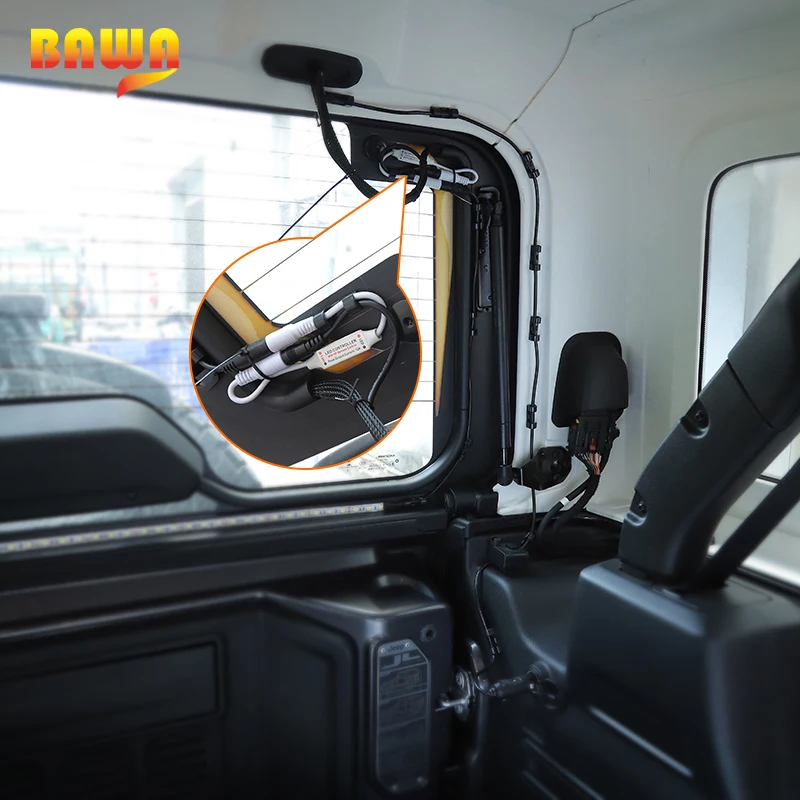BAWA багажника светильник для Jeep Wrangler JL двери лифта светодиодный аксессуары jl 1997