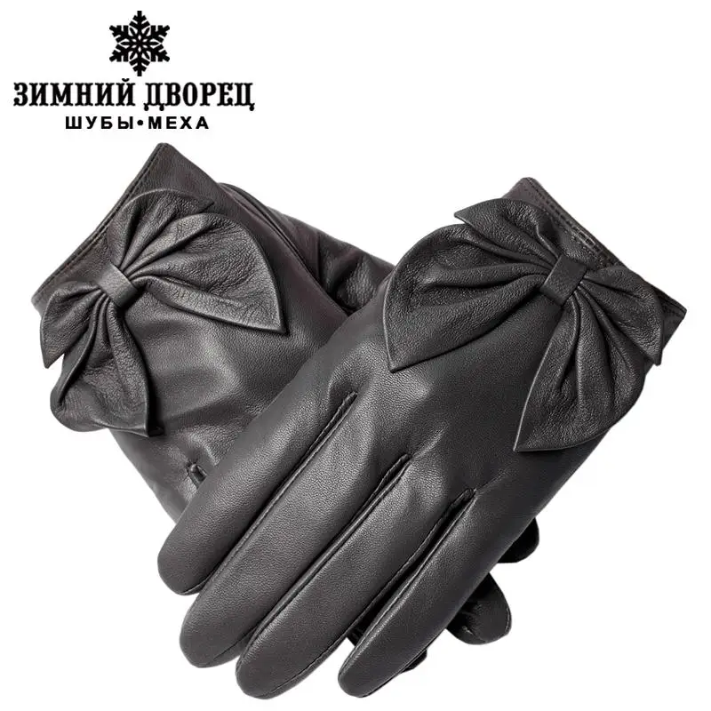 Новая Мода Короткие кожаные перчатки, натуральная Кожа, Взрослый, Осень короткий параграф перчатки, серый лук модные женские перчатки