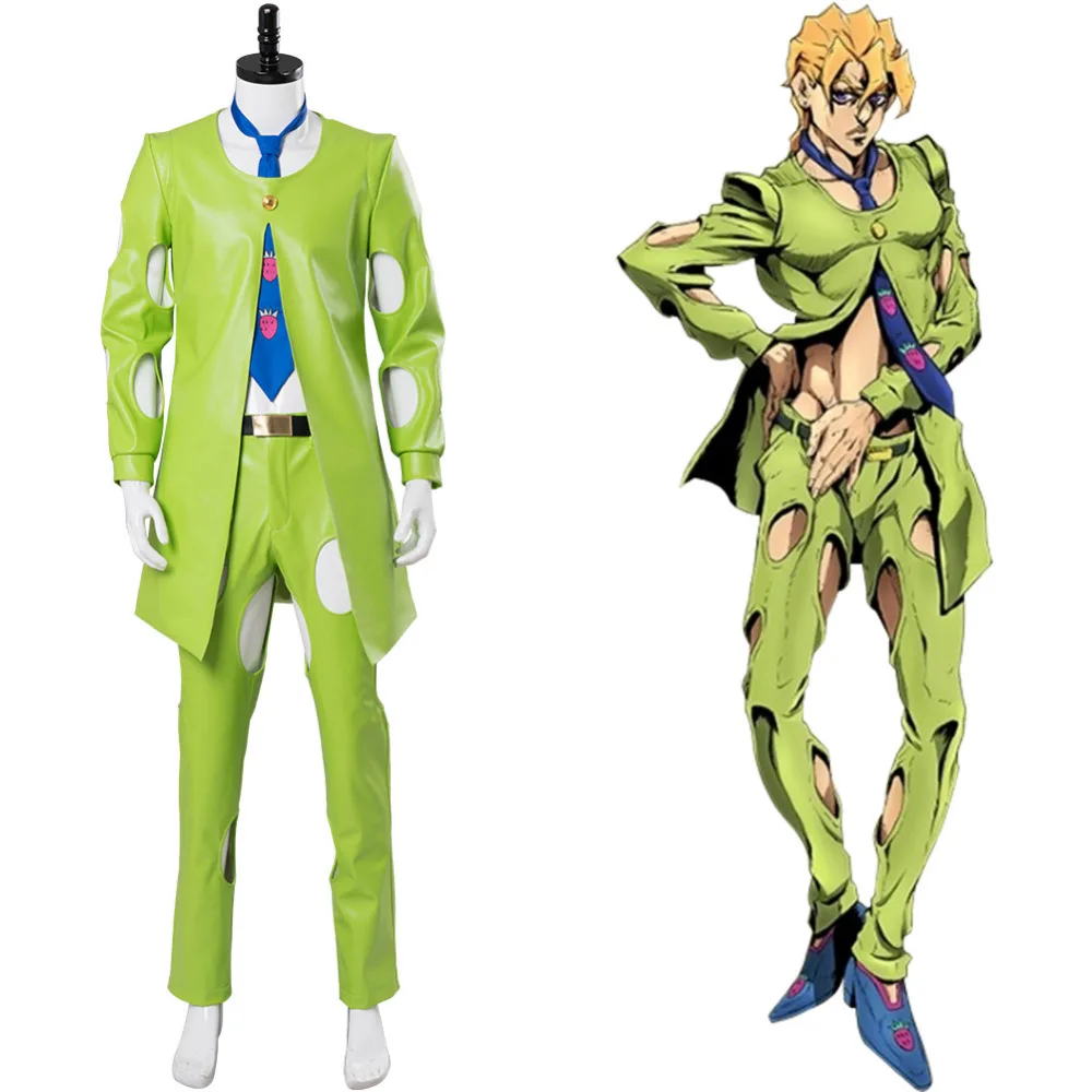 Приключения Джоджо Золотой ветер паннакотта фуго Косплэй костюм Для мужчин