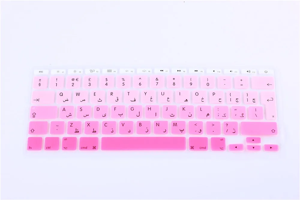 Английская Арабская буква Алфавит Мягкая силиконовая персидская клавиатура